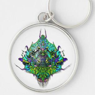 Porte-clés Chef Alien - Aqua