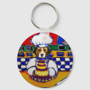 Porte-clés Chef beagle