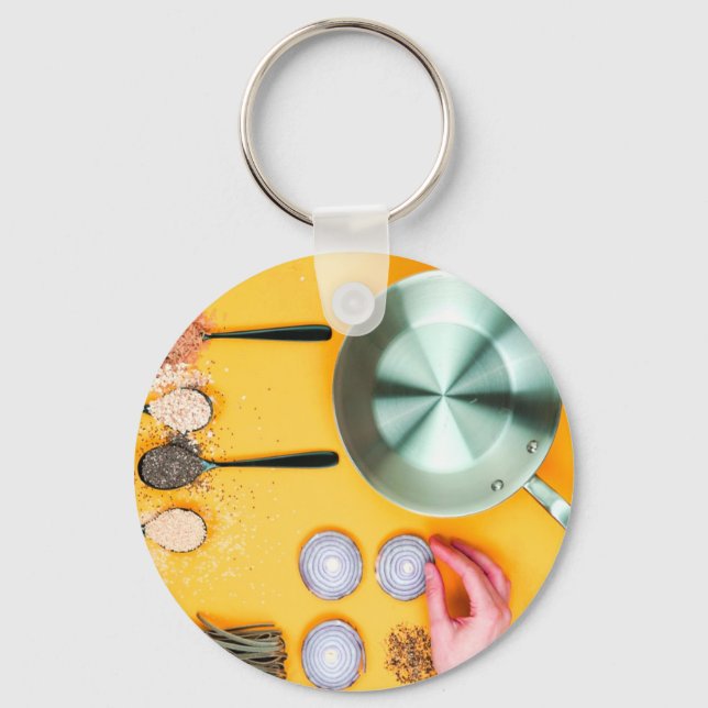 Porte-clés Chef cuisine Pan (Recto)