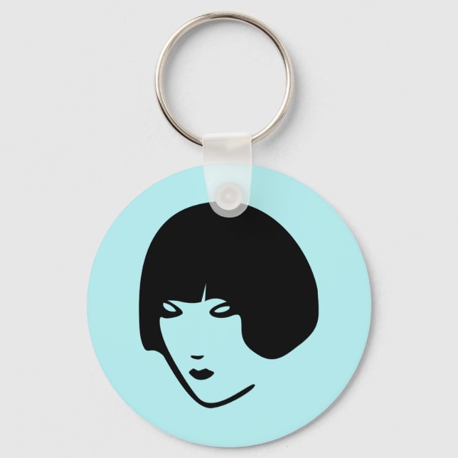 Porte-clés Chef femme (Recto)