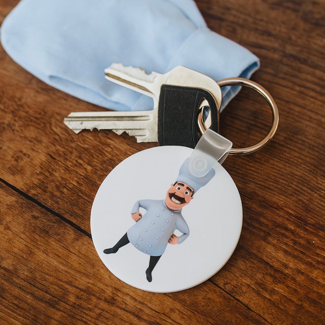Porte-clés Chef Keychain (Créateur téléchargé)