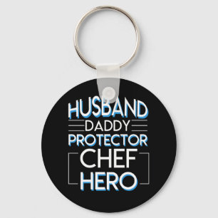 Porte-clés Chef Mari Daddy Protecteur Chef Son