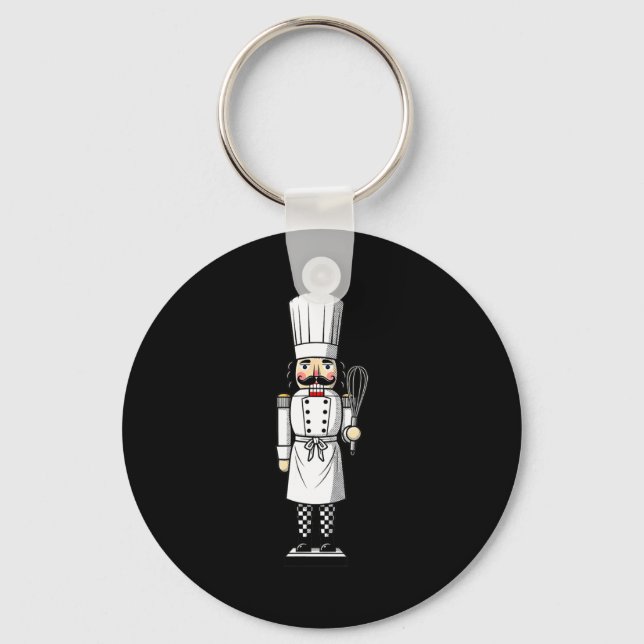 Porte-clés Chef Nutcracker Cook Hat Xmas  (Recto)