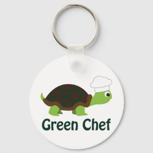 Porte-clés Chef vert