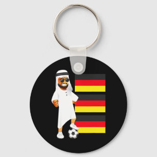 Porte-clés Cheik allemand Football Drapeau Allemagne