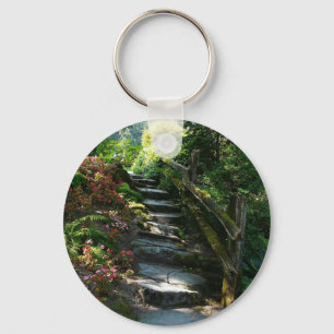 Porte-clés Chemin de jardin enchanté