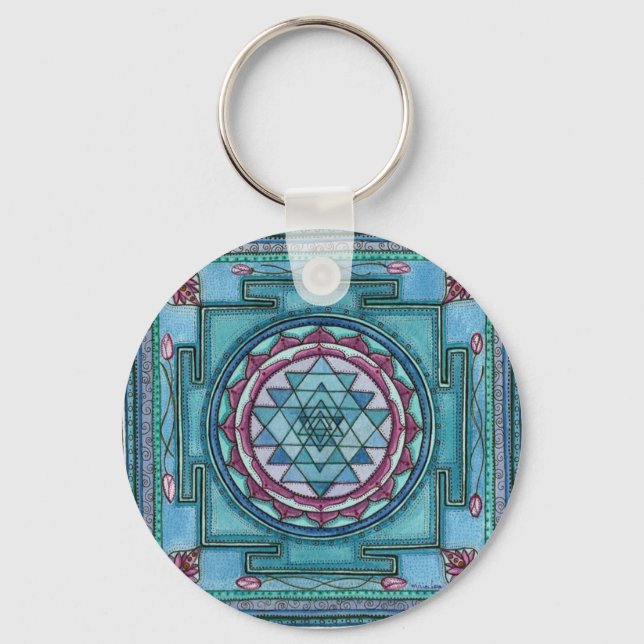 Porte-clés Chemin Lotus (Recto)