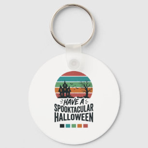 Porte-clés Chemise avec gravure vintage Spooktacular Hallowee