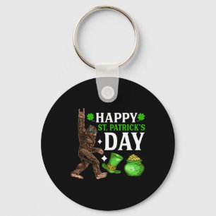 Porte-clés Chemise Bigfoot Joyeuse Saint-Patrick Drôle Vert S