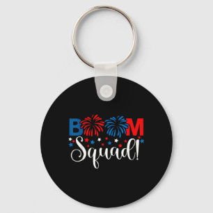 Porte-clés Chemise Boom Squad 4 juillet Feux d'artifice