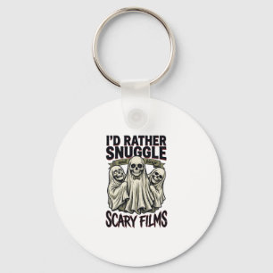 Porte-clés Chemise Câlin Horreur Nuit de Film Fantôme Crâne D