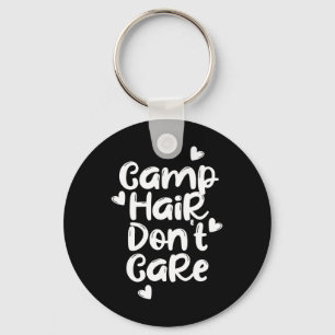 Porte-clés Chemise Camp Hair Don't Care Amusant Été Campeur M