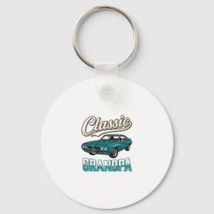 Porte-clés Chemise classique de grand-père de voiture vintage