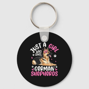 Porte-clés Chemise de Berger Allemand pour filles femmes Berg