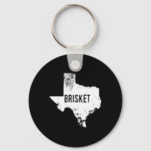 Porte-clés Chemise de Brisket de l'État du Texas Tx Amour Mai