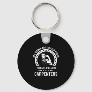 Porte-clés Chemise de charpentier pour femmes charpentier