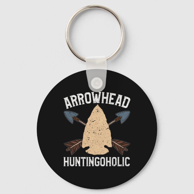 Porte-clés Chemise de chasseur de flèche drôle Arrowhead Hunt (Recto)