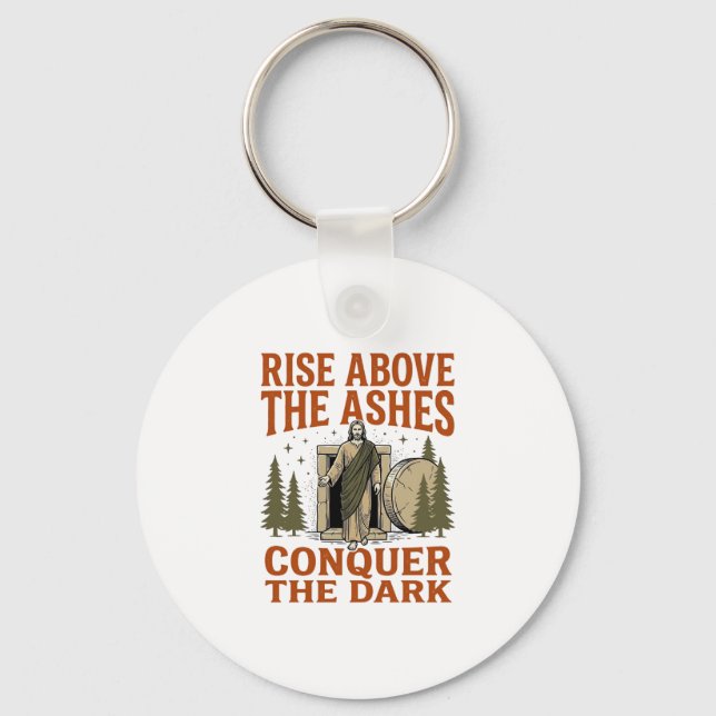 Porte-clés Chemise de citation de grotte de résurrection vint (Recto)