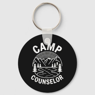 Porte-clés Chemise de Conseiller de Camp Campeur Été Personne