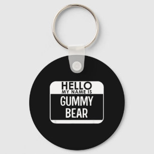 Porte-clés Chemise de costume d'ours gommé drôle et facile Ha