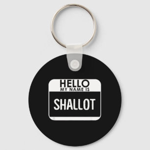 Porte-clés Chemise de costume Shallot drôle et facile pour Ha