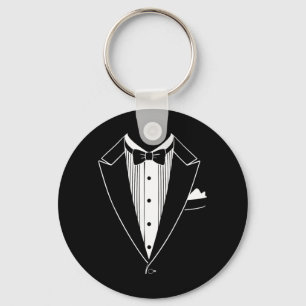 Porte-clés Chemise de costume smoking Hommes Femmes Enfants N