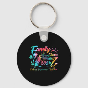 Porte-clés Chemise de croisière en famille 2024 Vacances Fair
