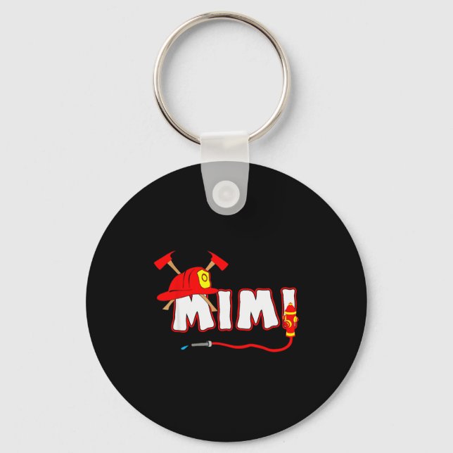 Porte-clés Chemise de grand-mère pompier Bouche d'incendie du (Recto)