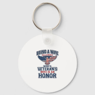 Porte-clés Chemise de l'aigle patriotique en l'honneur de l'é