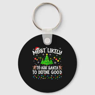 Porte-clés Chemise de Noël la plus susceptible de correspondr