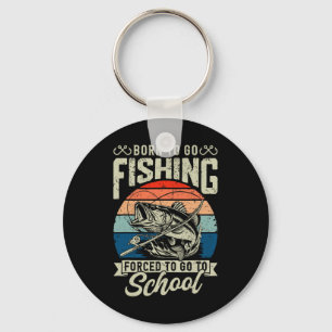 Porte-clés Chemise de pêche pour garçons adolescents obligés
