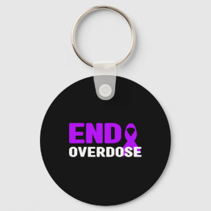Porte-clés Chemise de sensibilisation à la surdose - Addictio