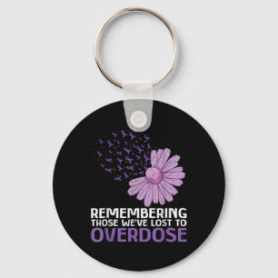 Porte-clés Chemise de sensibilisation au surdosage en mémoire