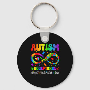 Porte-clés Chemise de sensibilisation et d'acceptation de l'a