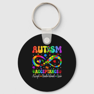 Porte-clés Chemise de sensibilisation et d'acceptation de l'a