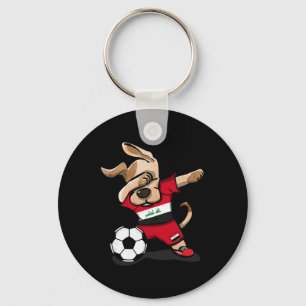 Porte-clés Chemise de supporters de football irakiens Dabbing