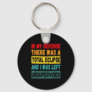 Porte-clés Chemise Défense Là Éclipse Totale Solaire