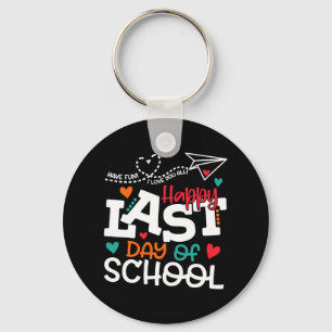 Porte-clés Chemise Dernier Jour D'école Professeur Chemise De