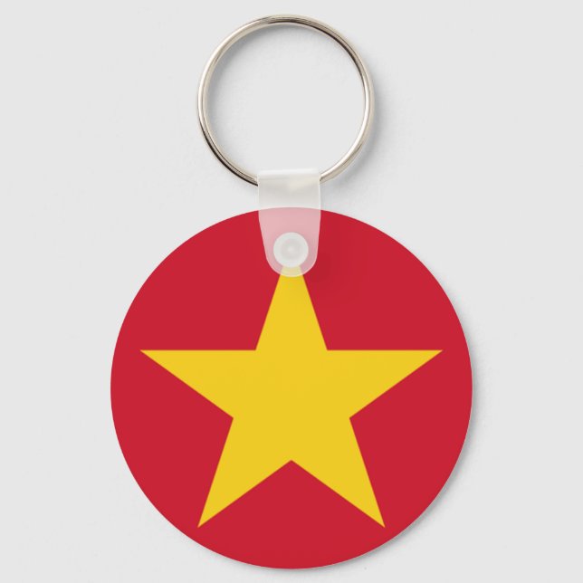 Porte-clés Chemise drapeau du Vietnam (Recto)