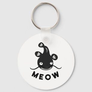 Porte-clés Chemise drôle de pêche au poisson-chat - Poisson-c