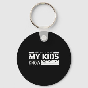 Porte-clés Chemise Drôle Papa Des Enfants Hommes Drôle Fête d