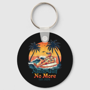 Porte-clés Chemise drôle Trump Nacho Gulf Plus de Trump Merch