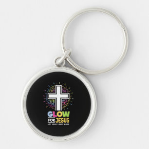 Porte-clés Chemise éclairée pour la croix chrétienne de Jésus