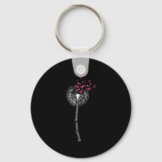 Porte-clés Chemise Fleur de sensibilisation au cancer du sein