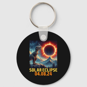 Porte-clés Chemise Garçon Éclipse Solaire Rex Dino Lunettes