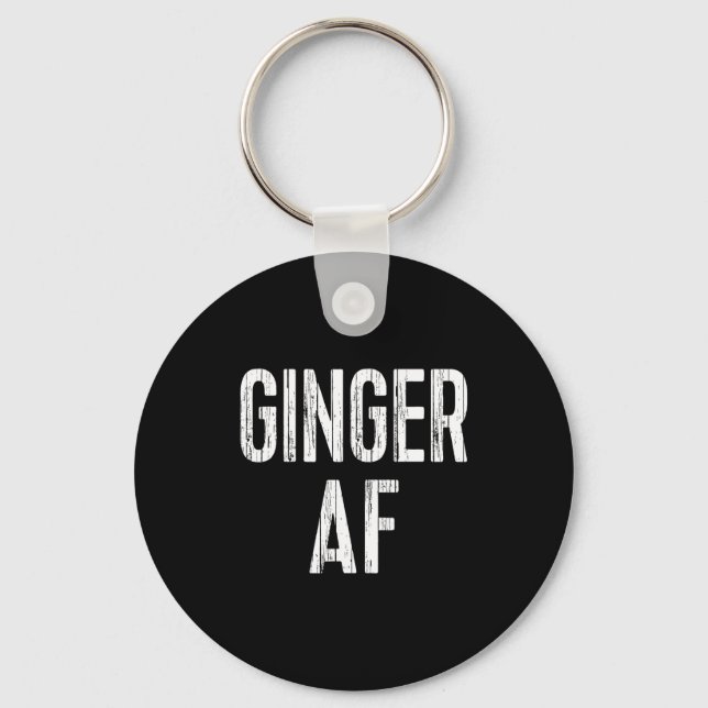 Porte-clés Chemise Ginger Af Hommes Femmes Journee St Patrick (Recto)