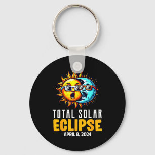 Porte-clés Chemise Graphique Éclipse Solaire Totale Usa Solei