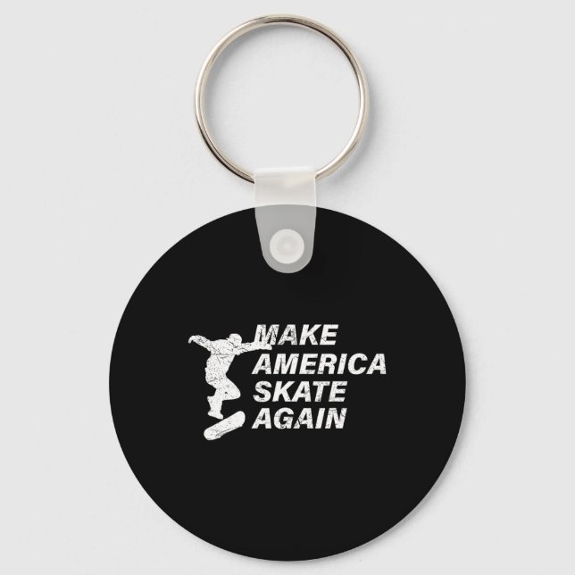 Porte-clés Chemise Make America Skate Again  (Recto)