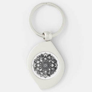 Porte-clés chemise mandala