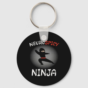 Porte-clés Chemise Neurospicy Ninja Autism Pour Enfants Neuro